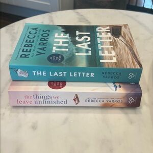 Set of two Rebecca Yarros Paperback Books